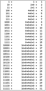 What are binary numbers?